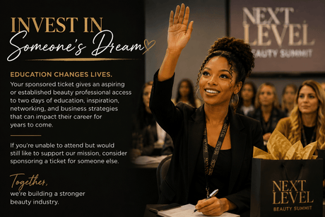 Invest in Someone's Dream - Ellice Darien Beauty